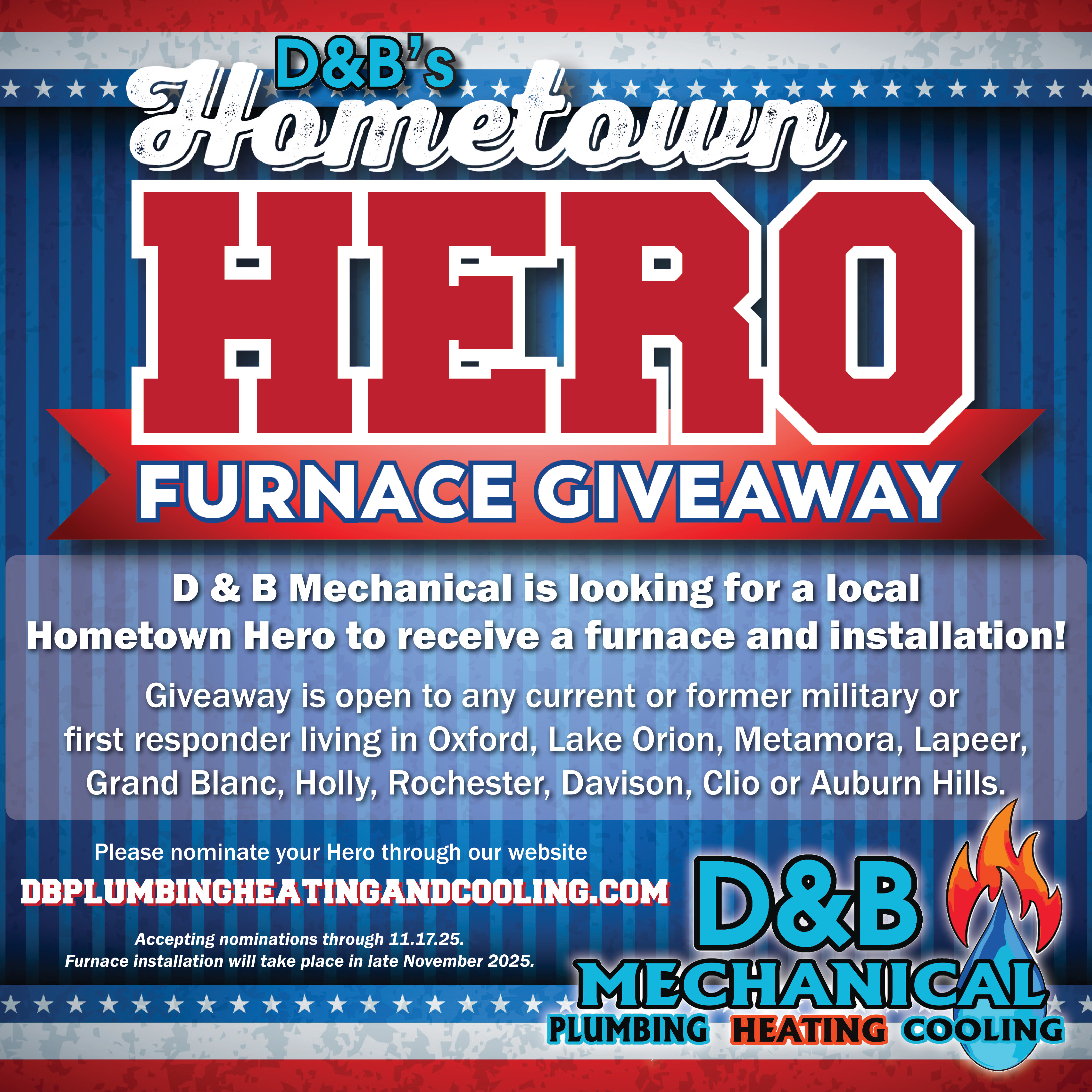 Hometown Hero Giveaway